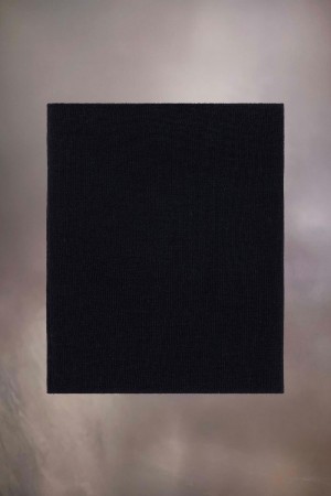 Maison Margiela Merino Wool Neck Band Black | UK_MM78648