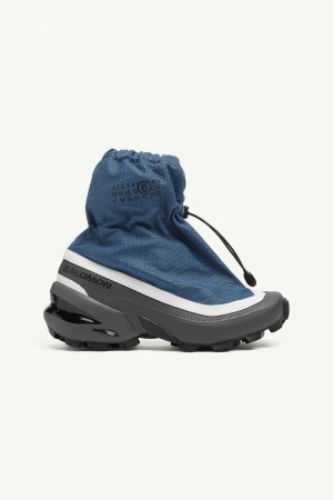 Maison Margiela Mm6 X Salomon Cross Mid Sneakers Blue | UK_MM56694