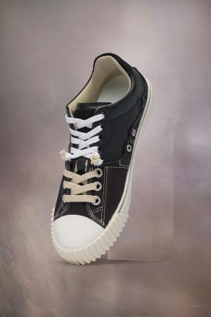 Maison Margiela New Evolution Sneakers White Black | UK_MM32530