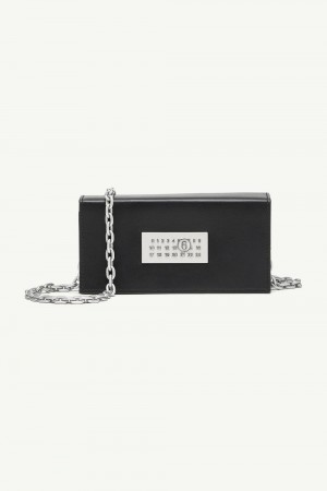 Maison Margiela Numeric Chain Wallet Black | UK_MM30760