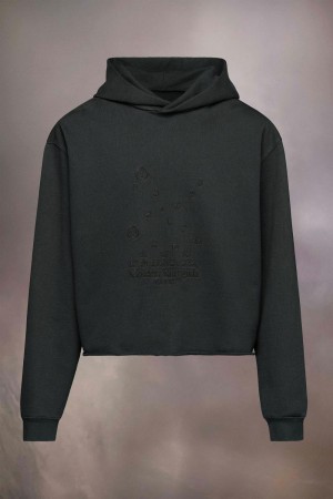 Maison Margiela Numeric Logo Hoodie Black | UK_MM50369