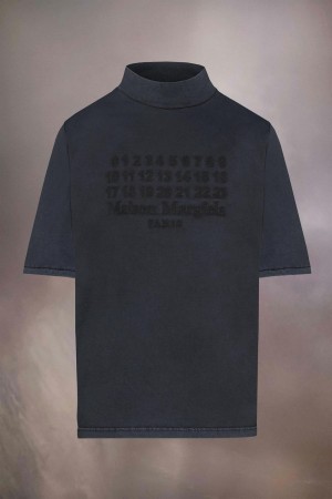 Maison Margiela Numeric Logo Top Black | UK_MM57850