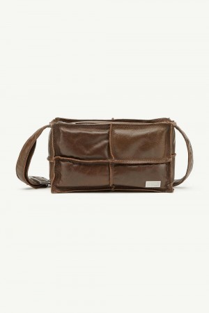 Maison Margiela Numeric Top Handle Mini Brown | UK_MM27439