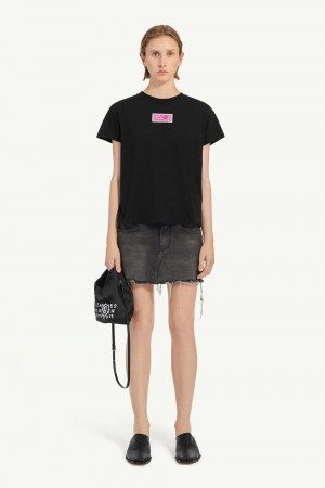 Maison Margiela Numeric T-shirt Black | UK_MM57358