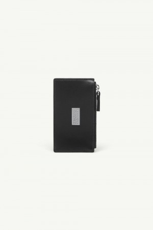 Maison Margiela Numeric Zipped Cardholder Black | UK_MM73603
