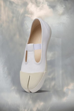 Maison Margiela On The Deck Tabi Mary Jane White | UK_MM82507