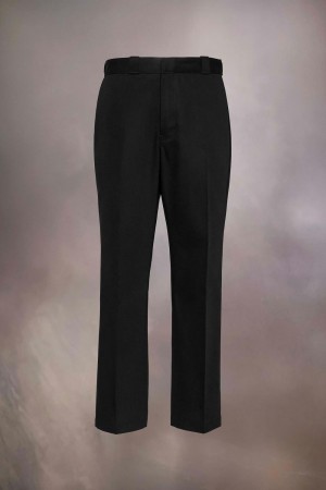 Maison Margiela Pleated Trousers Black | UK_MM22193