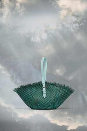 Maison Margiela Recicla Handbag Green | UK_MM57764