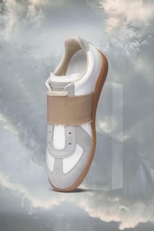 Maison Margiela Replica Elastic Band Sneaker Grey | UK_MM10169