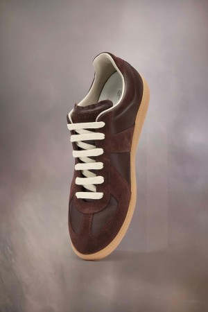 Maison Margiela Replica Sneakers Brown | UK_MM90165