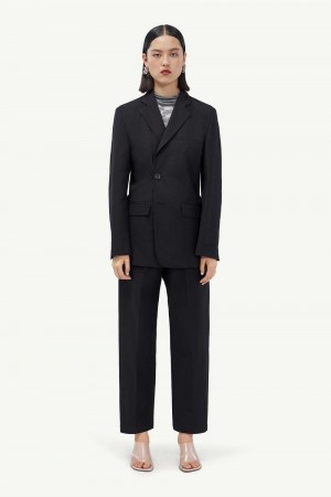Maison Margiela Single-breasted Jacket Black | UK_MM83907