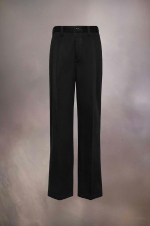 Maison Margiela Skater Chino Trousers Black | UK_MM84775