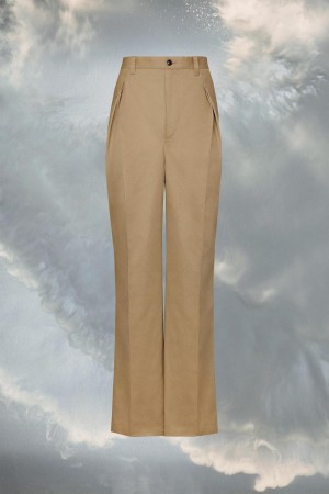 Maison Margiela Skater Chino Trousers Brown | UK_MM49549