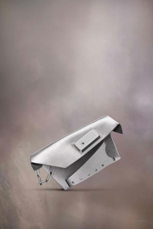 Maison Margiela Snatched Classique Small Silver | UK_MM61742