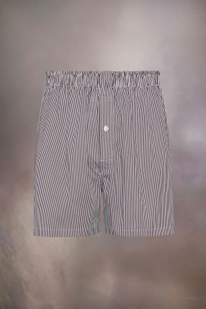 Maison Margiela Striped Shorts Brown | UK_MM59837