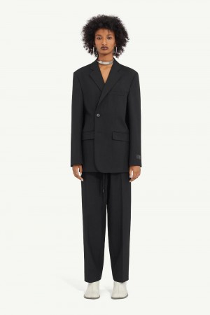 Maison Margiela Suit Jacket Black | UK_MM92275