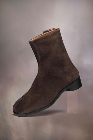 Maison Margiela Tabi Ankle Boot Brown | UK_MM36661