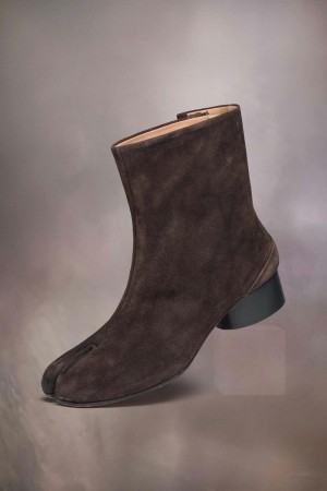 Maison Margiela Tabi Ankle Boot Brown | UK_MM98136