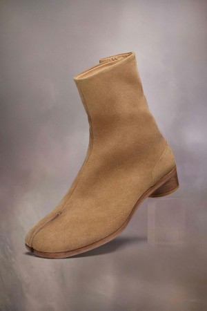 Maison Margiela Tabi Ankle Boot Khaki | UK_MM48774