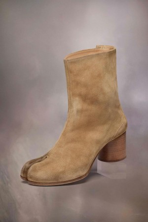 Maison Margiela Tabi Ankle Boot Khaki | UK_MM40353