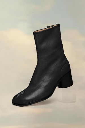 Maison Margiela Tabi Ankle Boots Black | UK_MM72555