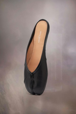 Maison Margiela Tabi Ballerina Mule Black | UK_MM90009