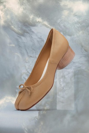 Maison Margiela Tabi Ballerinas Khaki | UK_MM49125