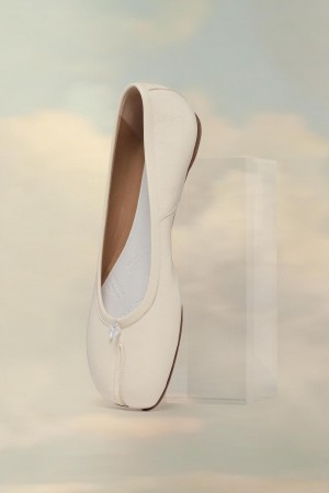 Maison Margiela Tabi Ballerinas White | UK_MM68256