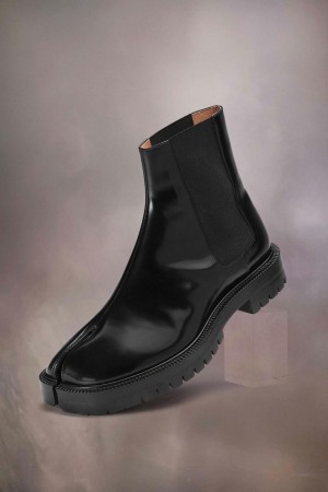 Maison Margiela Tabi Chelsea Boot Black | UK_MM59364