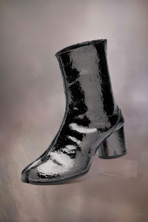 Maison Margiela Tabi Mirror Boots Black | UK_MM32909