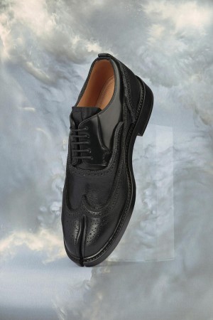 Maison Margiela Tabi Monster Lace-up Black | UK_MM22181