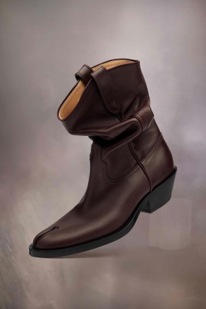 Maison Margiela Tabi Western Boot Brown | UK_MM74677