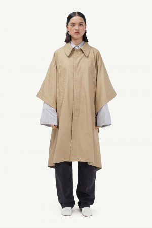 Maison Margiela Trench Coat Khaki | UK_MM56187