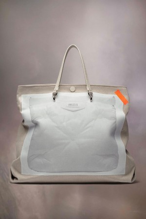 Maison Margiela Trompe L'oeil Glam Slam Shopping Grey | UK_MM18723