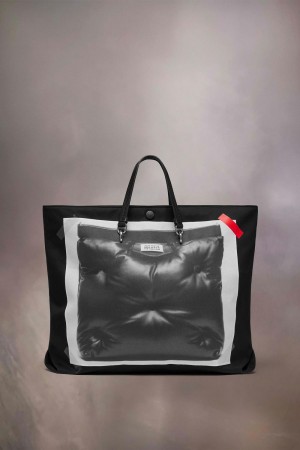 Maison Margiela Trompe L'oeil Glam Slam Shopping Black | UK_MM10017