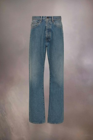 Maison Margiela Turn-up Jeans Blue | UK_MM77846