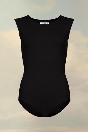 Maison Margiela Viscose Bodysuit Black | UK_MM71424