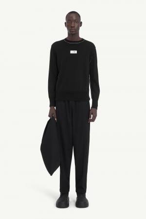 Maison Margiela Wool Jumper Black | UK_MM83269