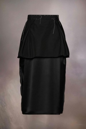Maison Margiela Work-in-progress Skirt Black | UK_MM57080