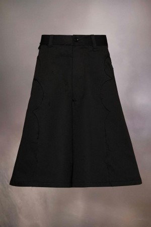 Maison Margiela Yoke Shorts Black | UK_MM98565
